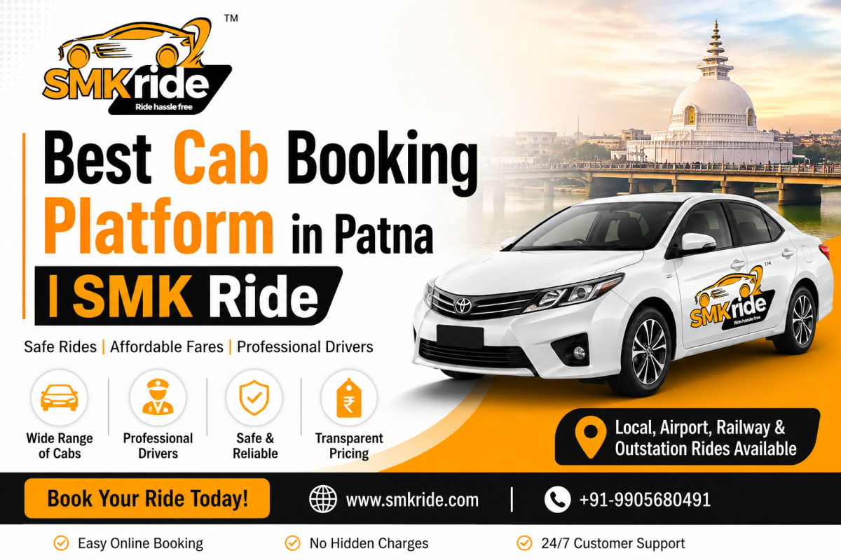 Best Cab Booking Platform in Patna | SMK Ride
